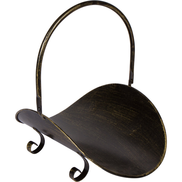 August Grove® Dahlia Metal Firewood Holder Log Carrier & Reviews